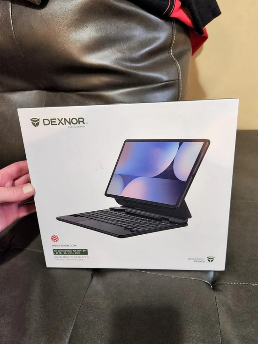New Dexnor Magic Style Keyboard Case for Samsung Galaxy Tab S10+ / S9+ Tablet